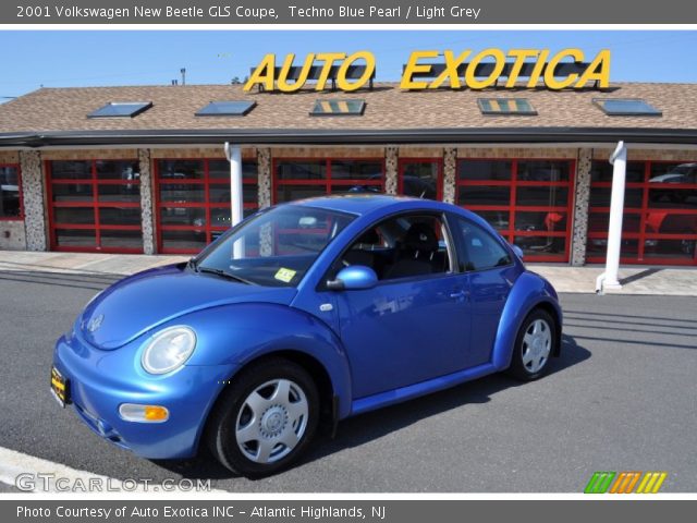 2001 Volkswagen New Beetle GLS Coupe in Techno Blue Pearl