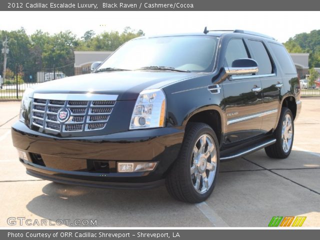 2012 Cadillac Escalade Luxury in Black Raven
