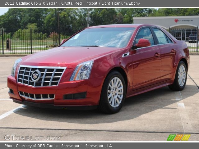 2012 Cadillac CTS 3.0 Sedan in Crystal Red Tintcoat