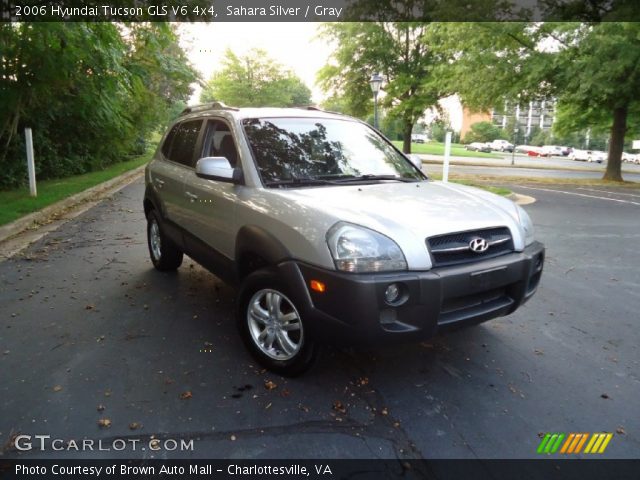 2006 Hyundai Tucson GLS V6 4x4 in Sahara Silver