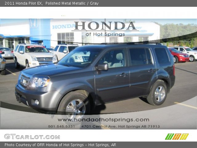 2011 Honda Pilot EX in Polished Metal Metallic