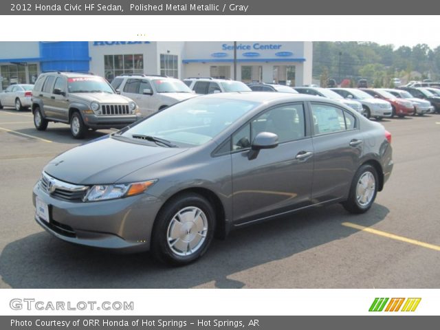 2012 Honda Civic HF Sedan in Polished Metal Metallic