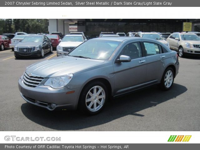 2007 Chrysler Sebring Limited Sedan in Silver Steel Metallic
