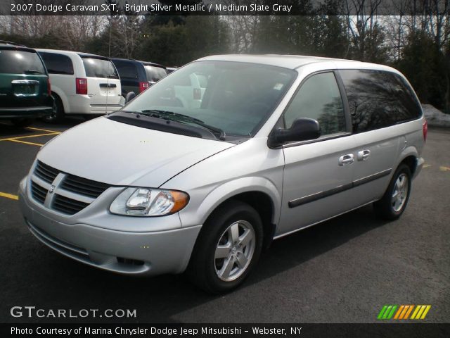 2007 Dodge Caravan SXT in Bright Silver Metallic