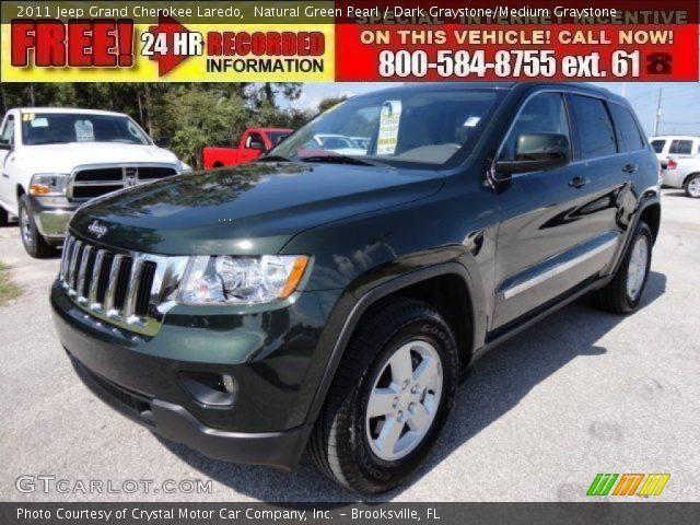 2011 Jeep Grand Cherokee Laredo in Natural Green Pearl