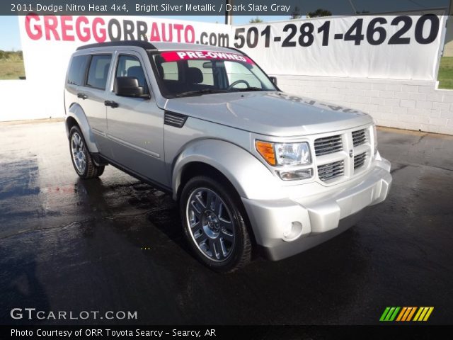 2011 Dodge Nitro Heat 4x4 in Bright Silver Metallic