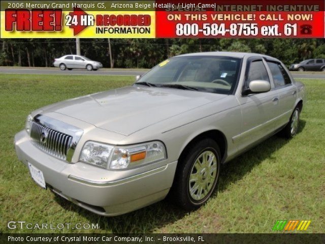 2006 Mercury Grand Marquis GS in Arizona Beige Metallic