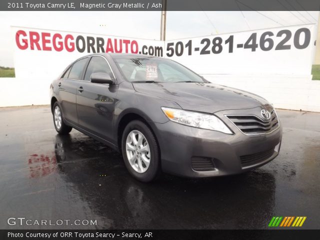 2011 Toyota Camry LE in Magnetic Gray Metallic