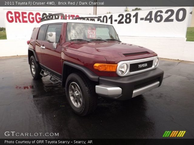 2011 Toyota FJ Cruiser 4WD in Brick Red
