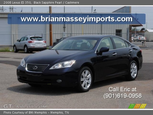 2008 Lexus ES 350 in Black Sapphire Pearl