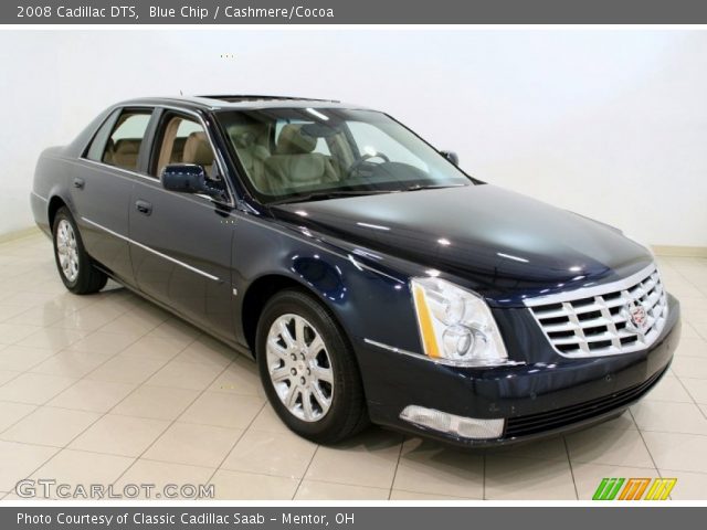 2008 Cadillac DTS  in Blue Chip