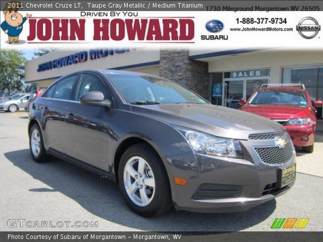 2011 Chevrolet Cruze LT in Taupe Gray Metallic