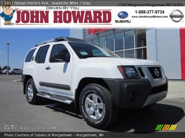 2011 Nissan Xterra S 4x4 in Avalanche White