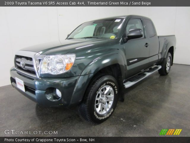 2009 Toyota Tacoma V6 SR5 Access Cab 4x4 in Timberland Green Mica