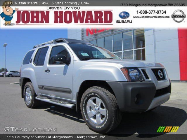 2011 Nissan Xterra S 4x4 in Silver Lightning