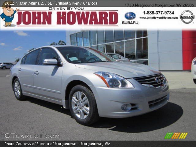 2012 Nissan Altima 2.5 SL in Brilliant Silver