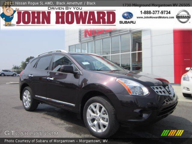 2011 Nissan Rogue SL AWD in Black Amethyst