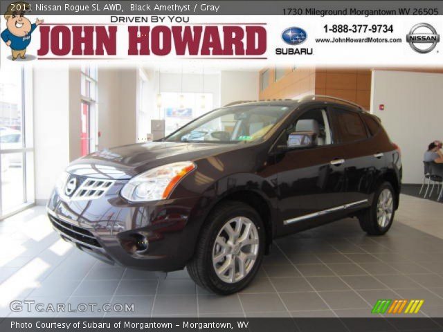 2011 Nissan Rogue SL AWD in Black Amethyst