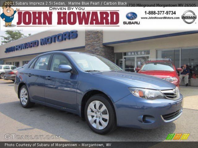 2011 Subaru Impreza 2.5i Sedan in Marine Blue Pearl