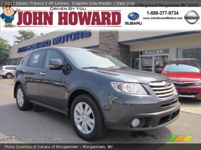 2011 Subaru Tribeca 3.6R Limited in Graphite Gray Metallic