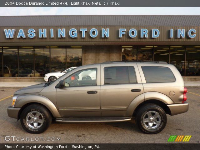 2004 Dodge Durango Limited 4x4 in Light Khaki Metallic