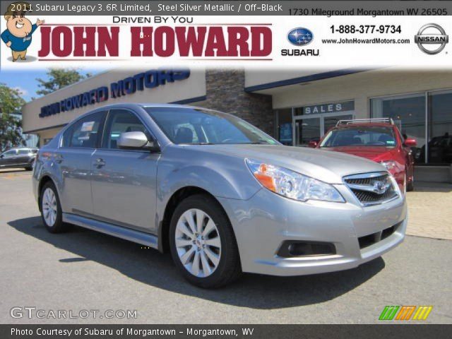 2011 Subaru Legacy 3.6R Limited in Steel Silver Metallic