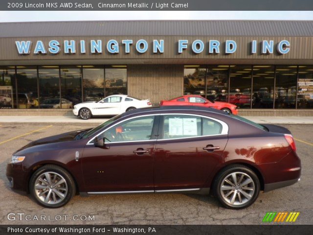 2009 Lincoln MKS AWD Sedan in Cinnamon Metallic