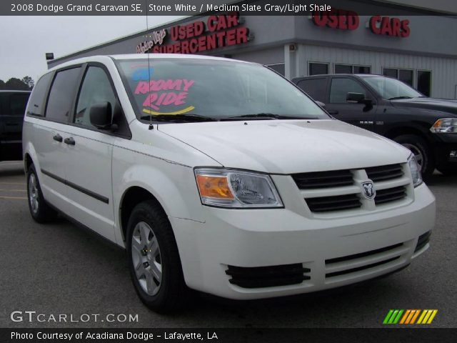 2008 Dodge Grand Caravan SE in Stone White