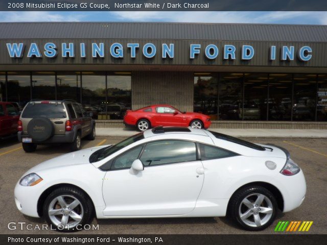 2008 Mitsubishi Eclipse GS Coupe in Northstar White