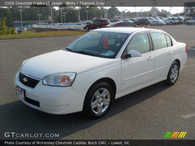 2006 Chevrolet Malibu LT Sedan in White