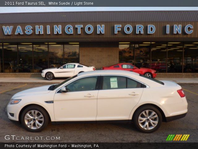 2011 Ford Taurus SEL in White Suede