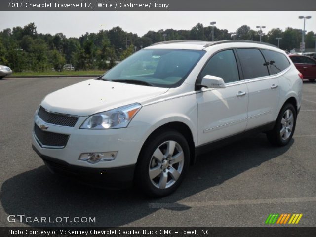 2012 Chevrolet Traverse LTZ in White