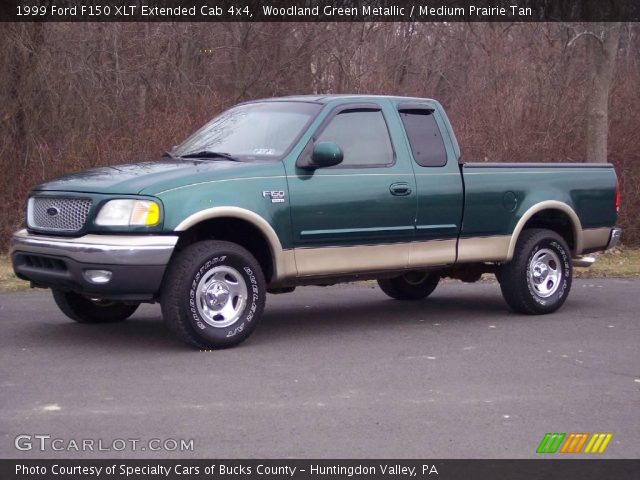 1999 Ford F150 XLT Extended Cab 4x4 in Woodland Green Metallic