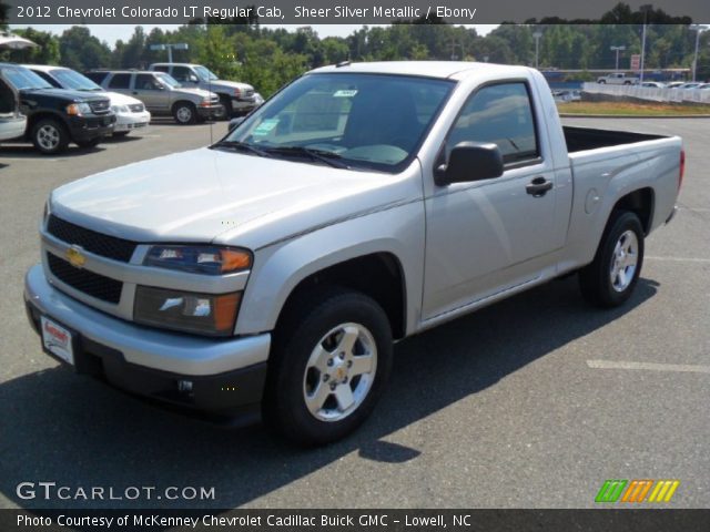 2012 Chevrolet Colorado LT Regular Cab in Sheer Silver Metallic