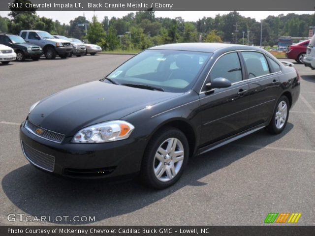 2012 Chevrolet Impala LT in Black Granite Metallic