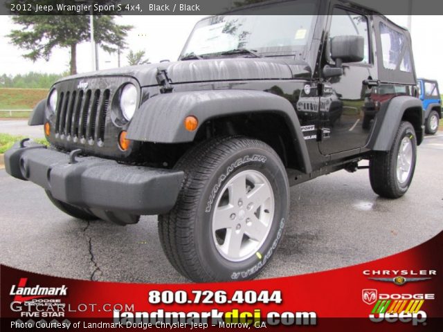 2012 Jeep Wrangler Sport S 4x4 in Black