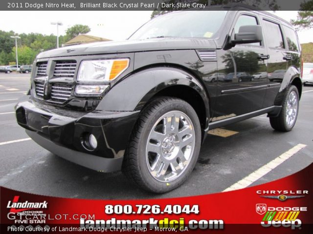 2011 Dodge Nitro Heat in Brilliant Black Crystal Pearl