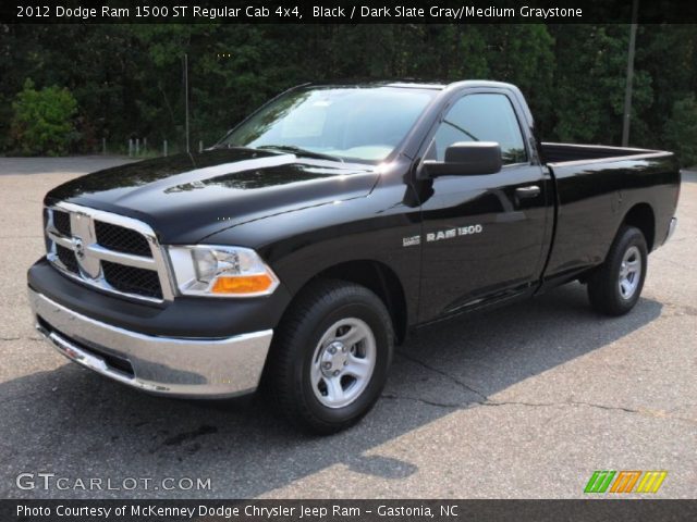 2012 Dodge Ram 1500 ST Regular Cab 4x4 in Black