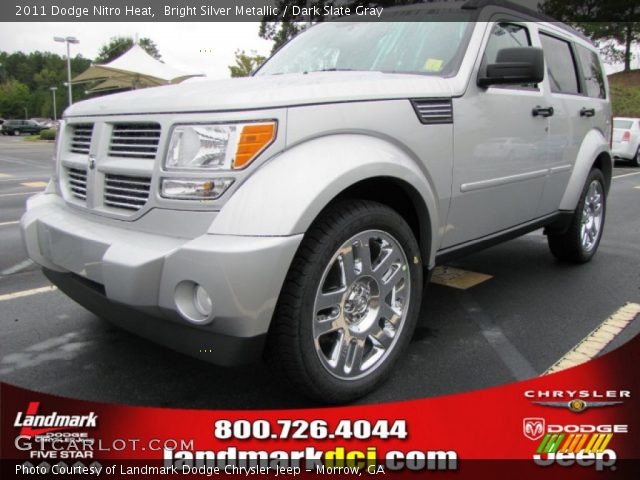 2011 Dodge Nitro Heat in Bright Silver Metallic