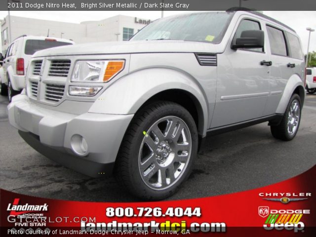 2011 Dodge Nitro Heat in Bright Silver Metallic
