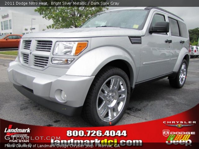 2011 Dodge Nitro Heat in Bright Silver Metallic