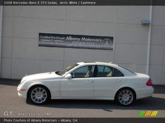 2008 Mercedes-Benz E 350 Sedan in Arctic White