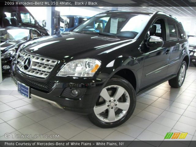 2009 Mercedes-Benz ML 350 4Matic in Black