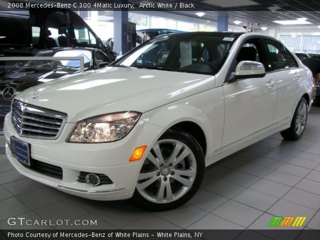 2008 Mercedes-Benz C 300 4Matic Luxury in Arctic White
