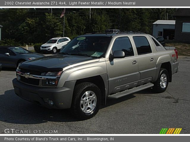 2002 Chevrolet Avalanche Z71 4x4 in Light Pewter Metallic