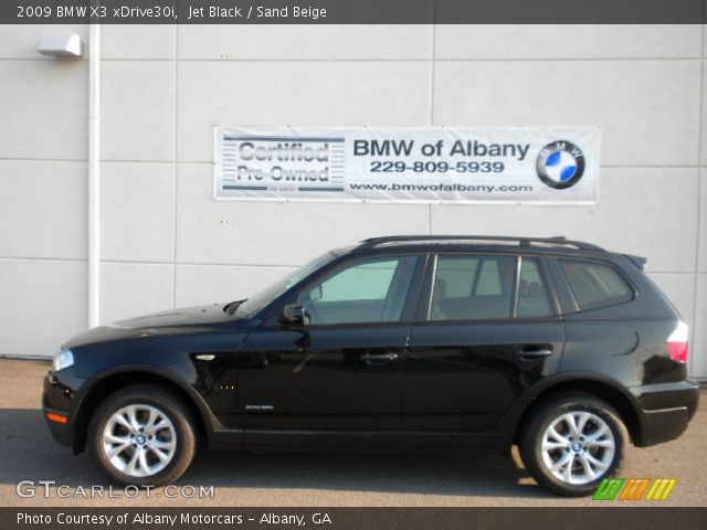 2009 BMW X3 xDrive30i in Jet Black