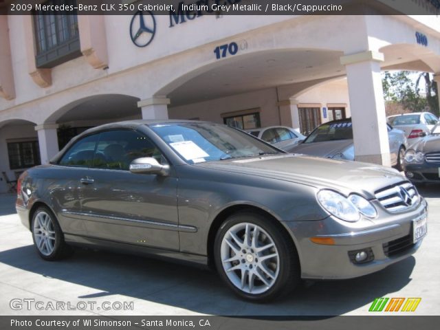 2009 Mercedes-Benz CLK 350 Cabriolet in Indium Grey Metallic