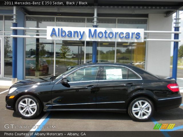 2011 Mercedes-Benz E 350 Sedan in Black