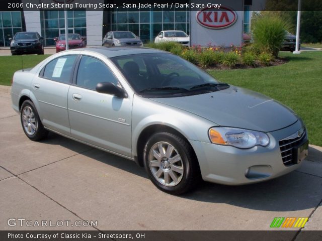 2006 Chrysler Sebring Touring Sedan in Satin Jade Pearl