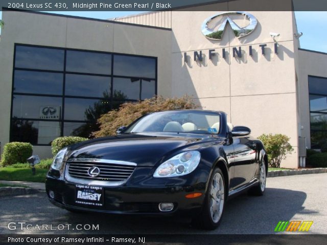 2004 Lexus SC 430 in Midnight Pine Green Pearl